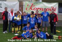 pfc u12 sieger fc blau weiss linz