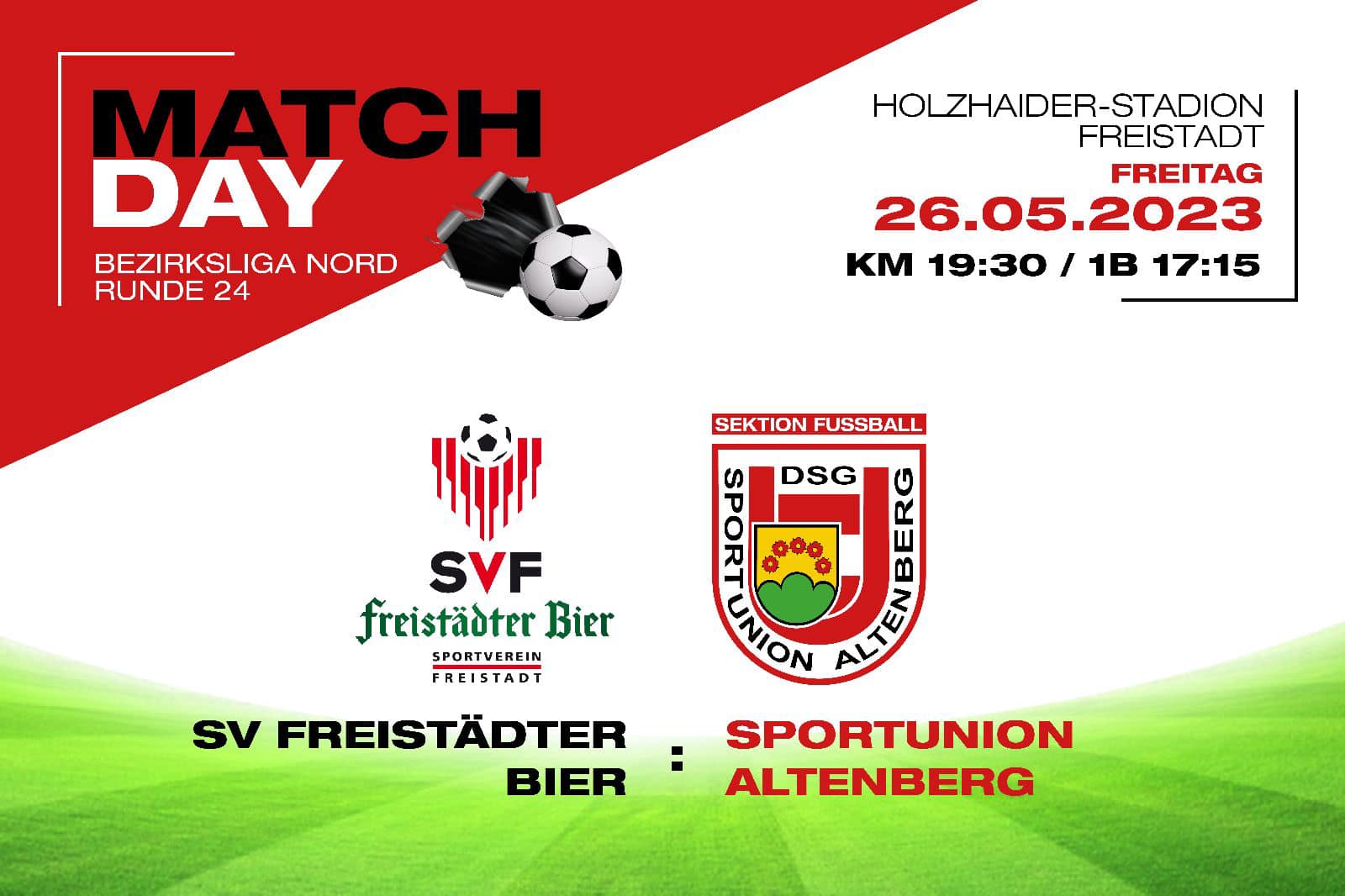 Auswärtsspiel Freistadt FJ 23