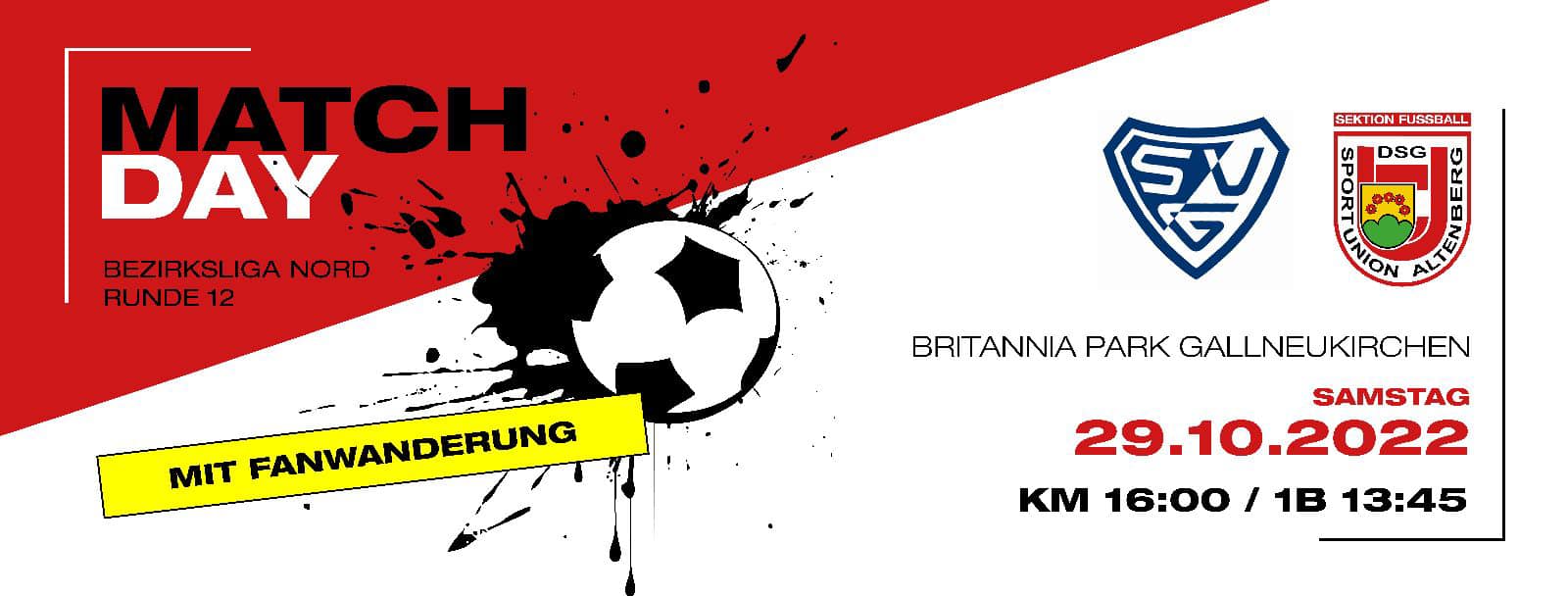 Auswärtsspiel Gallneukirchen Herbst 2022
